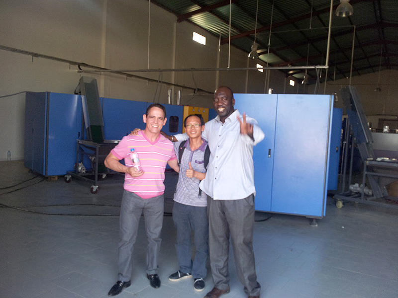 J&D installed 10000 BPH bottled water line in Senegal