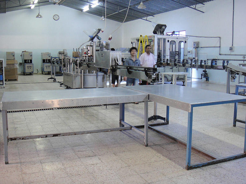 J&D has installed 8000-10000 bottled water line in Libya